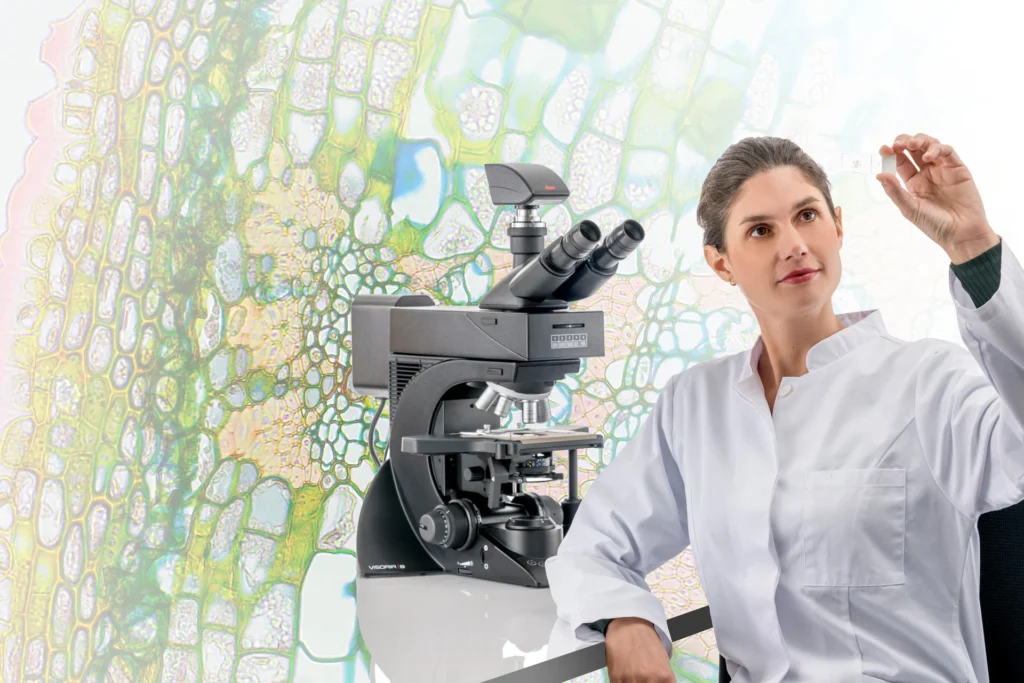 Visoria B Laboratory Microscope