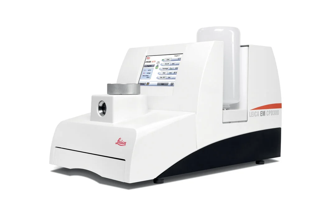 EM CPD300 critical point dryer for preserving sample morphology
