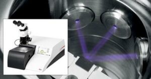 Ion Beam Milling System inside part - Leica TIC3x