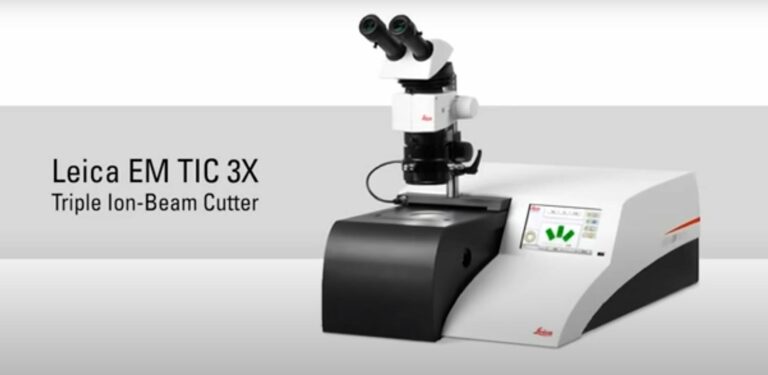 leica em tic 3x triple ion-beam video