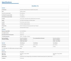AbrasiMet L Pro Specs