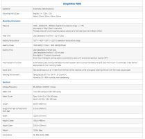 SimpliMet 4000 Specs